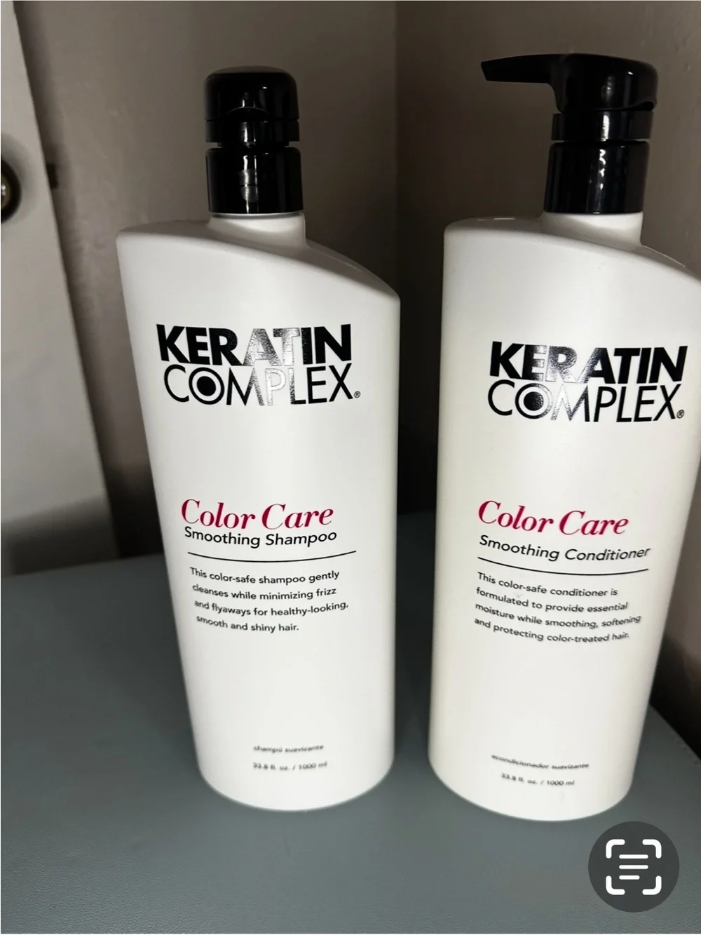 Keratin Complex Color Care Smoothing Shampoo - White New never opened